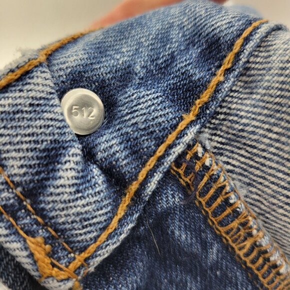 LEVI'S 550 Women's 22 (40x30) Relaxed Fit Tapered Leg Jeans USA Made vintage - Picture 15 of 16